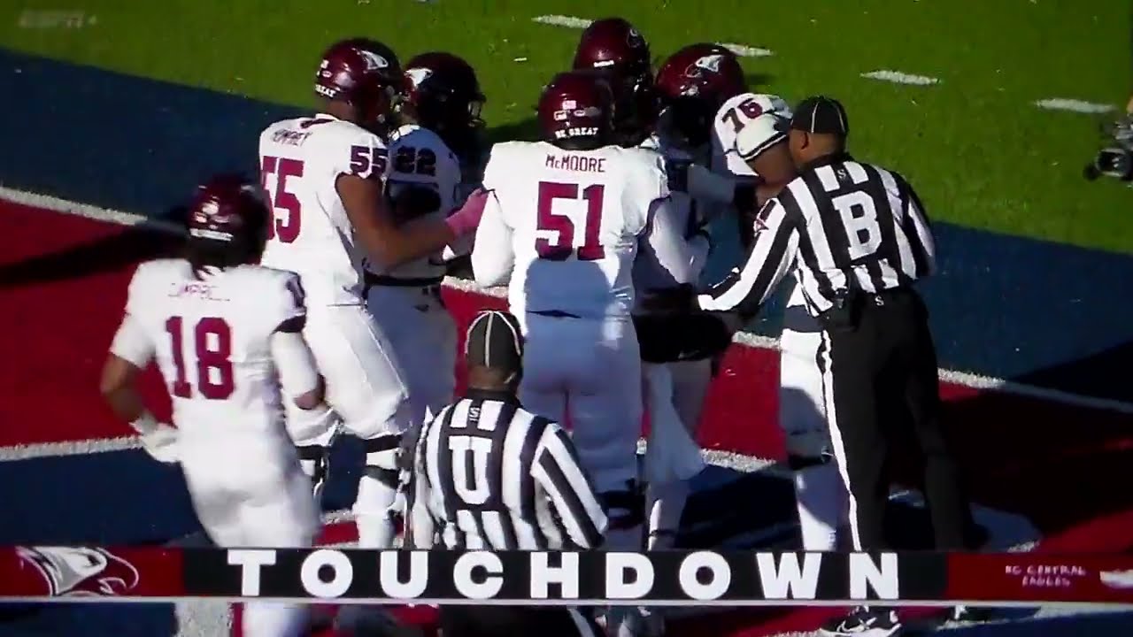 North Carolina Central QB Davius Richard 18 yard TD run vs. Richmond, 11/25/23