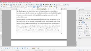 OpenOffice Seitenzahl ab Seite 3 beginnen