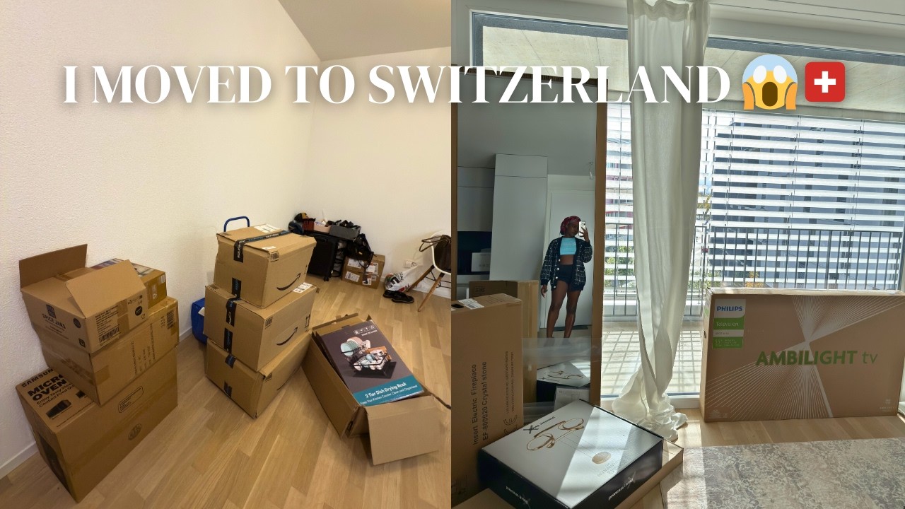I MOVED TO SWITZERLAND 🇨🇭| Expat Living #expatlife #apartment #ikea #movingtoswitzerland