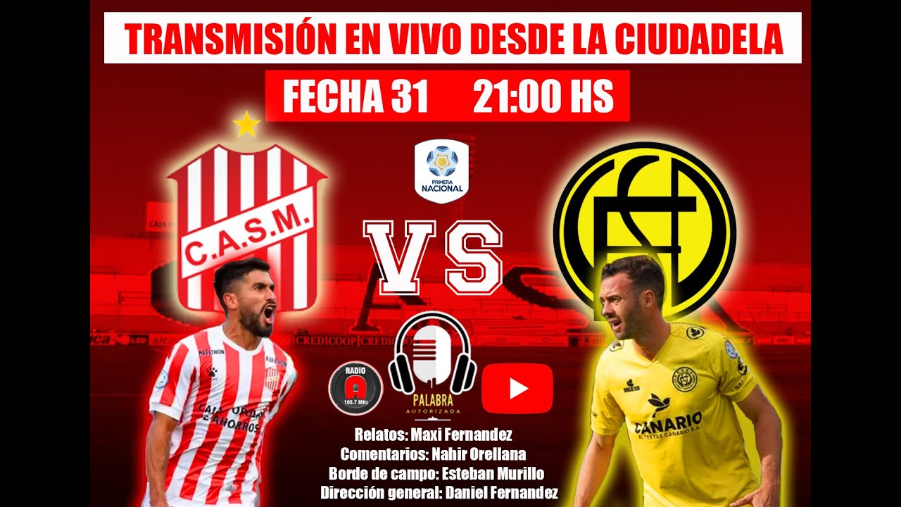 [EN VIVO] SAN MARTIN (T) vs FLANDRIA (BA) | FECHA 20 | PRIMERA NACIONAL ...