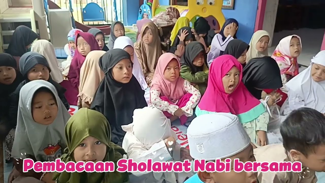 Peringatan Isra mi'raj TK Azazani