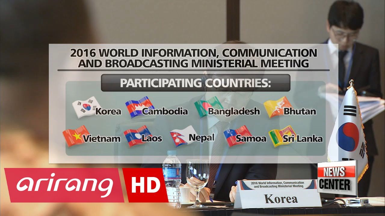 Ministerial meeting held on sidelines of Asia Media Summit 2016