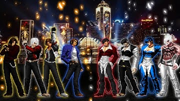 [KOF Mugen] Hyper Kyo Team VS. Hyper Iori Team