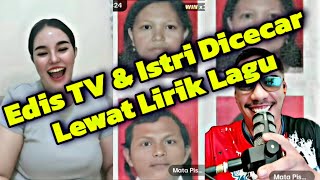 EDIS TV & ISTRINYA DIOLOK-OLOK LEWAT LIRIK LAGU❗️Agatha & Mata Pisaw Pesta Koin Dengan Lagu Itu