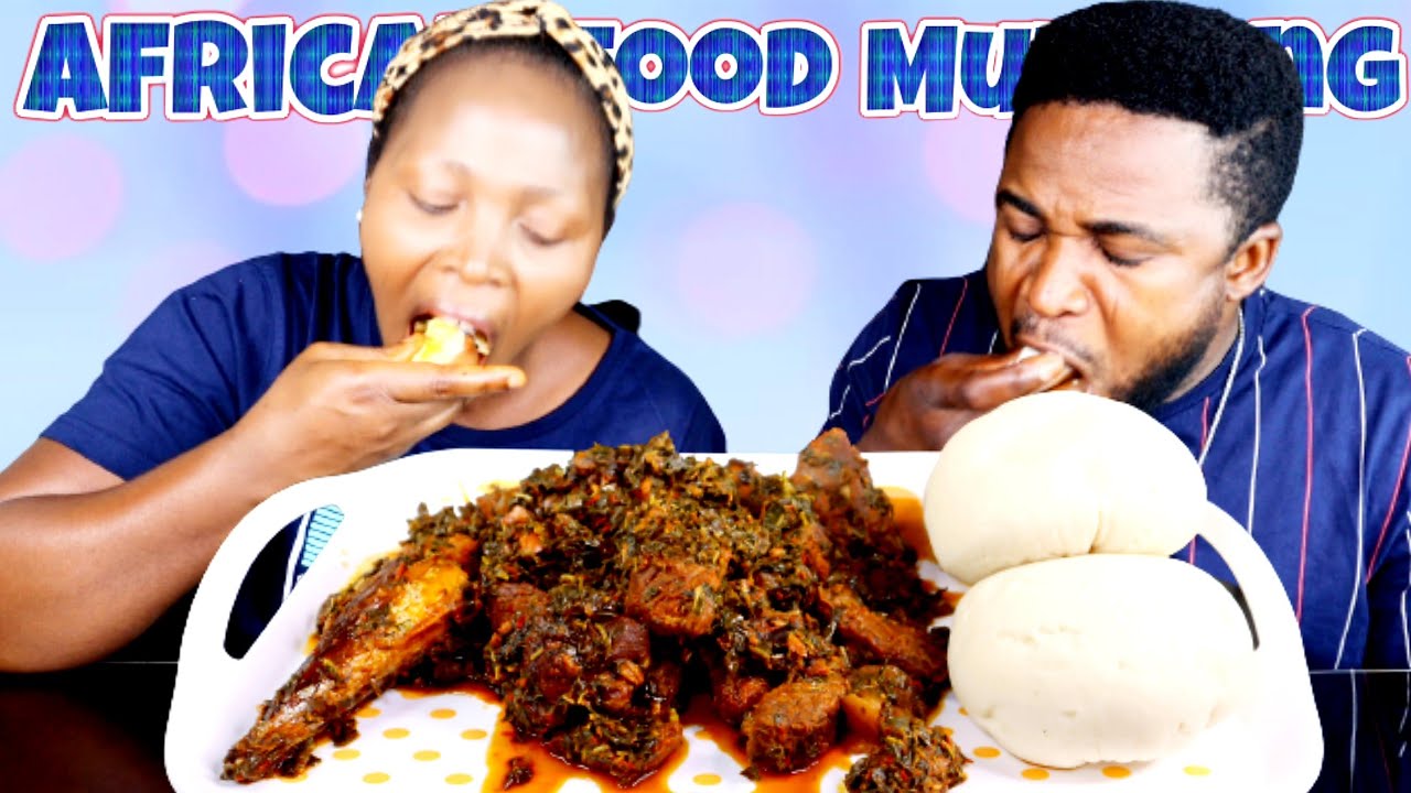 ОЧЕНЬ ВКУСНО! 3 БОЛЬШИХ РОЛЛА ФУФУ И ОВОЩНОЙ СУП МУКБАНГ | АФРИКАНСКАЯ КУХНЯ МУКБАНГ