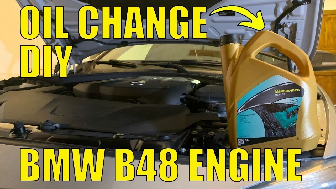 How To Change Oil In BMW 320! (F30/F31) B48 Engine - YouTube
