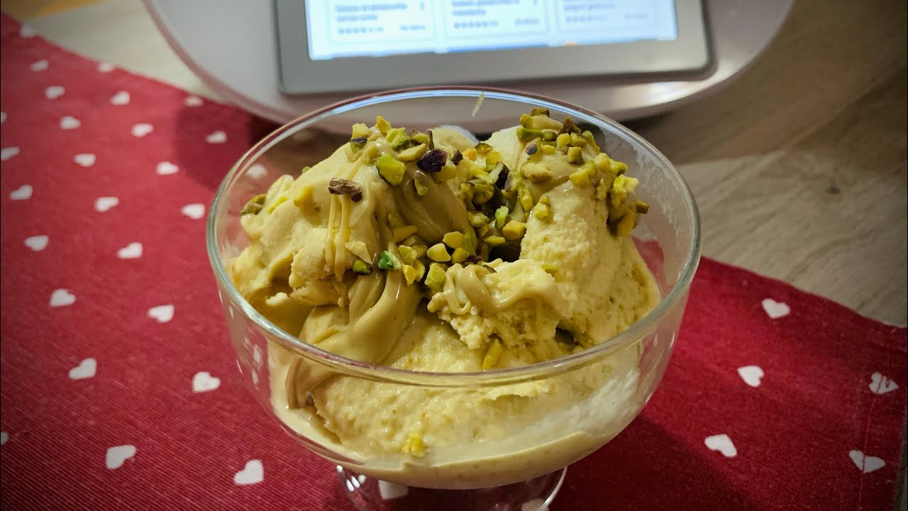Gelato al pistacchio bimby. Strepitoso !