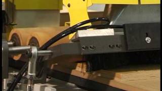 Multicam Germany CNC Cutting Center RXD with roller hold down for multiple panel production.