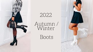 New Fall/Autumn/Winter 2022 Boots | Simmi | MissPAP | NastyGal | Try-on | Lucywachowe
