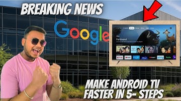 How To Make Your  Android Tv Faster | Fix Android Tv Hang Problem | Speed up Tv | #tech #androidtv