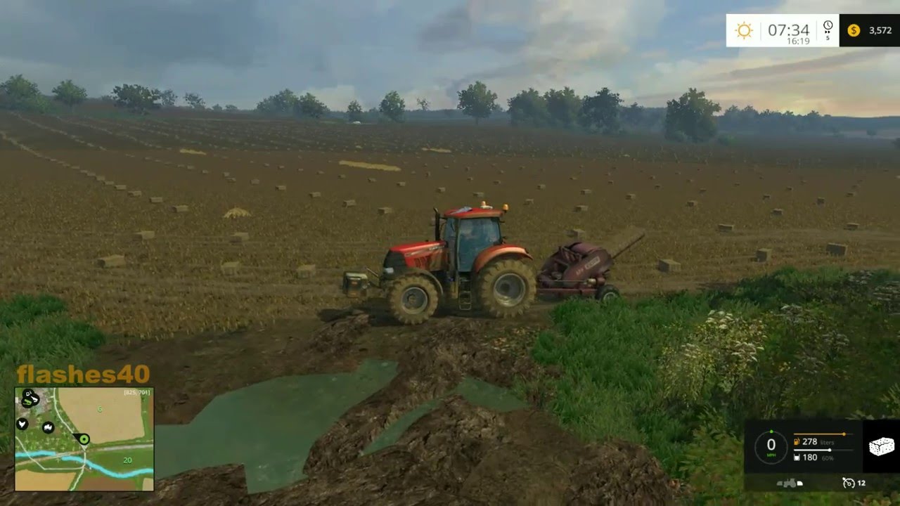 Chellington E2 Raking and Baling