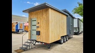 Could you live in this  PRECIOUS  Tiny Home on Wheels?