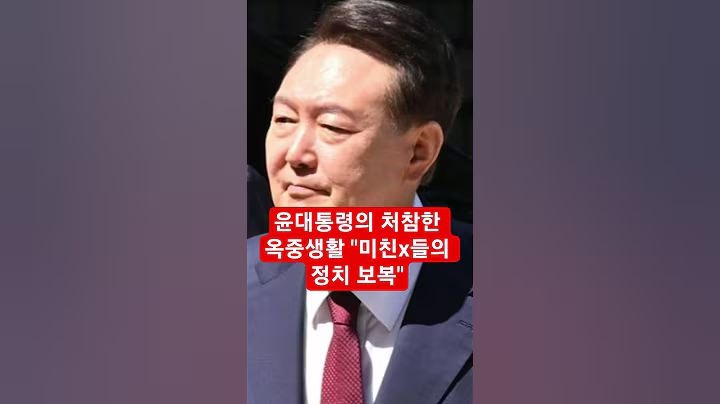 윤대통령의 처참한 옥중생활 "미친x들의 정치 보복" #윤석열 #신평변호사 #성창경tv #shorts