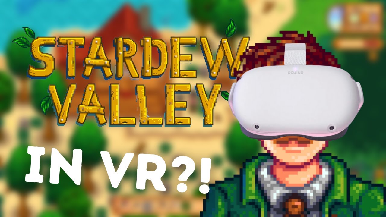 stardew valley on QUEST 2?! (Harvest VR AppLab)