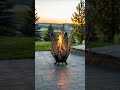 Modern Backyard Upgrade: Long Leaves 42" Fire Pit CNC Design 🌿🔥