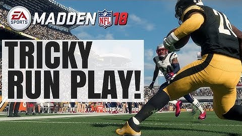 Madden 18 Tricky Run Play For Easy Yards