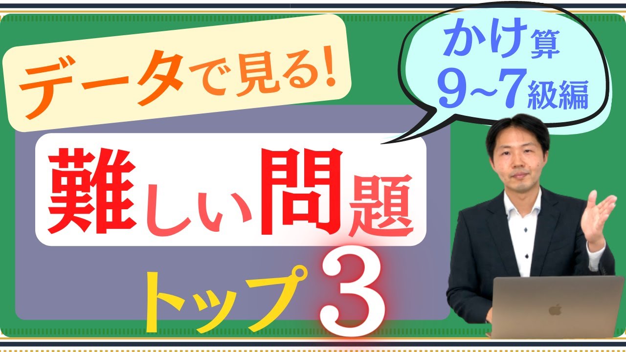 Absolute Number Sense #38] Data Reveals! The Top 3 Truly Difficult