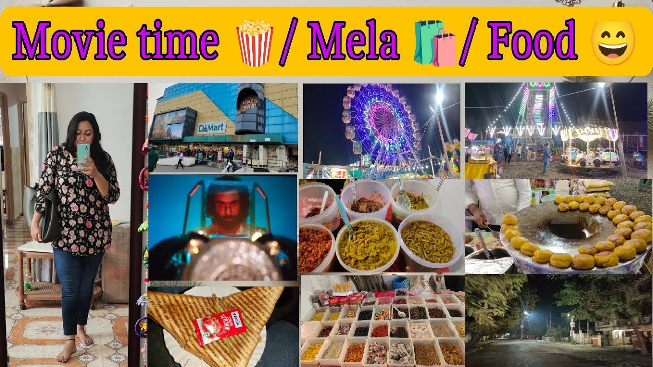 My honest ANIMAL movie review Mela shopping 🛍️ & loads of food 
