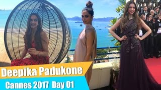 Deepika Padukone looks stunning on day 1 of Cannes 2017 | Bollywood | Pinkvilla