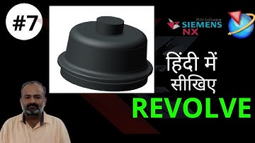 NX 12 CAD REVOLVE Beginners Tutorial 06