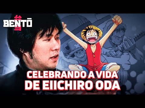 EIICHIRO ODA: A VIDA E A OBRA DO CRIADOR DE ONE PIECE | Bentô feat Omeleteve (Retrato)