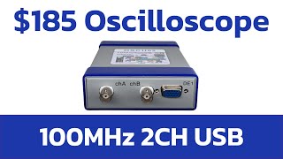 LOTO OSCH02 USB Oscilloscope Review & Scripting Tutorial (Python) screenshot 4