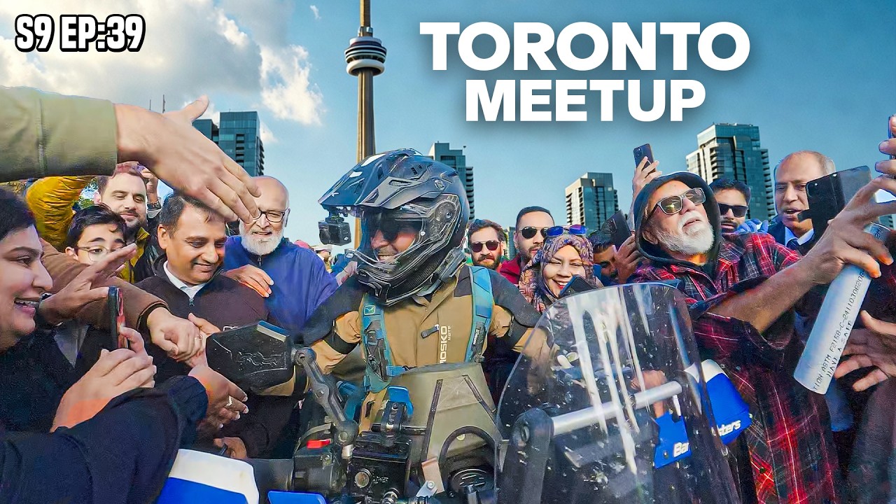 This was INSANE 🇨🇦 S9 EP 39 | Pakistan to Americas Motorcycle Tour