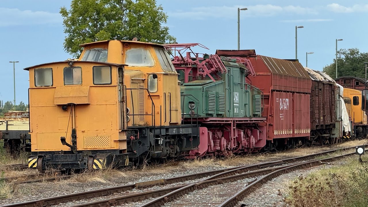 Verkehrs Historisches Wochenende in Aschersleben. Besuch beim ECA. 
