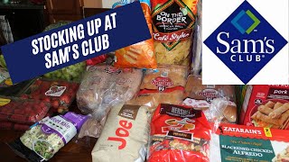 $250 Sam's Club Grocery Haul with Prices - Stocking Up at Sam's Club