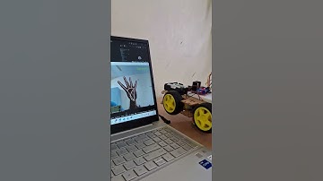 Gesture Control Robot|DIY Robotics Project #gesturecontrol car #shortsfeed #shortvideo #shortviral ​