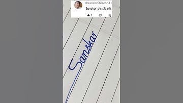 Sanskar name writing neatly #viral #video #trending #youtube #reels #shorts