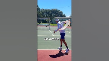 Don’t Hit Through Your Backhand Slice