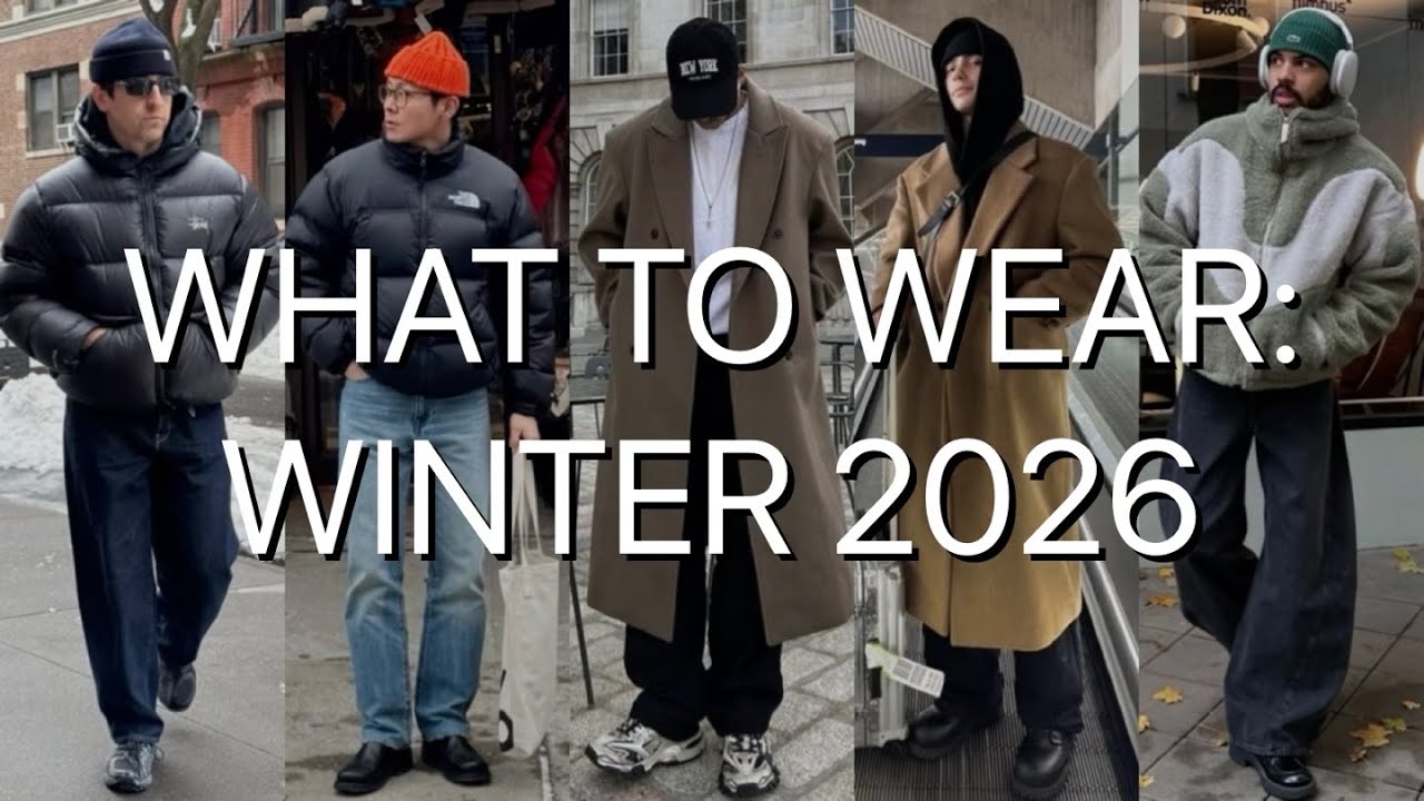 What To Wear | Winter 2026 | Men’s Winter Fashion Trends 2025