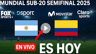 Argentina vs. Colombia EN VIVO, Dónde Ver y a Qué Hora Juega | Semifinal Mundial Sub-20 2025