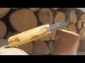 Making hidden tang knife