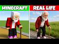 Minecraft VS Real Life – Grandpa JJ 👴✨