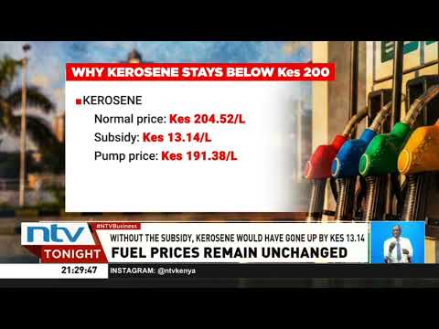 Fuel prices remain unchanged in the latest monthly review, but...