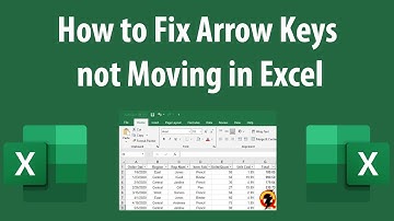 How to Fix Arrow Keys not Moving Cells in Excel
