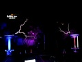 Masters of Lightning Play Ghostbusters With Musical Tesla Coils @ Duckon 2009