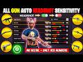 Free Fire Auto Headshot Trick 2026 Sensitivity | 2gb, 4gb, 6gb Ram Headshot Sensitivity Setting