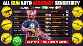 Free Fire Auto Headshot Trick 2026 Sensitivity | 2gb, 4gb, 6gb Ram Headshot Sensitivity Setting screenshot 1