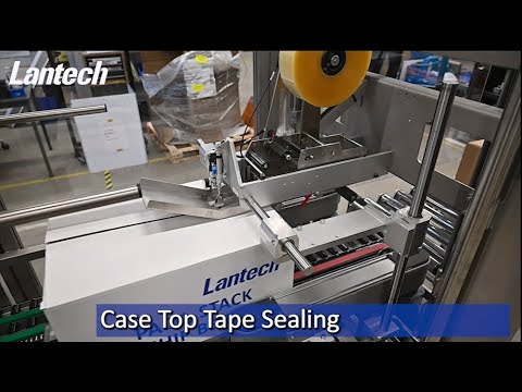 Case Sealing - High Speed Random Box Taper - YouTube
