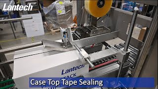 High-Speed Random Box Case Sealer | Automated Packaging Solution
