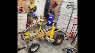 Building a loader for my Vintage Cub Cadet Garden Tractor V2