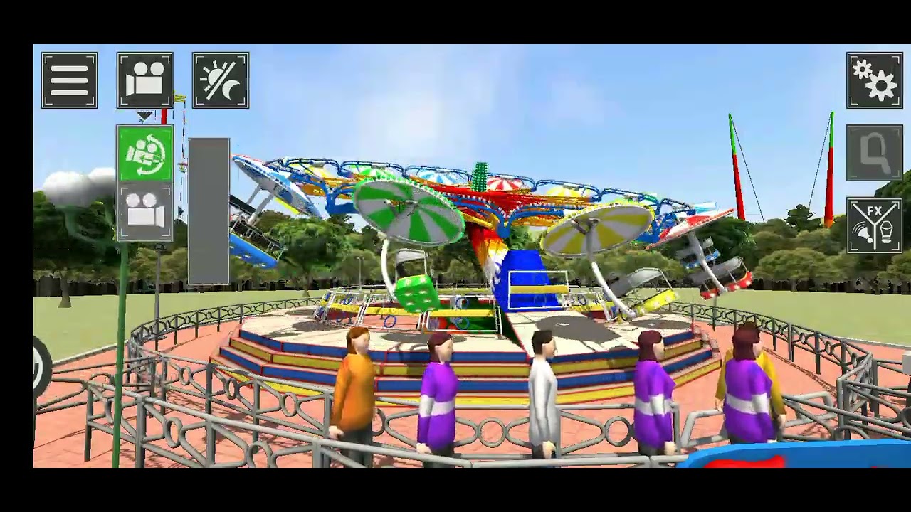Twister-theme park simulator 🎢
