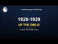 UP THE OWLS! | Premier League 1928-1929 | Table Progression &amp; Title Race