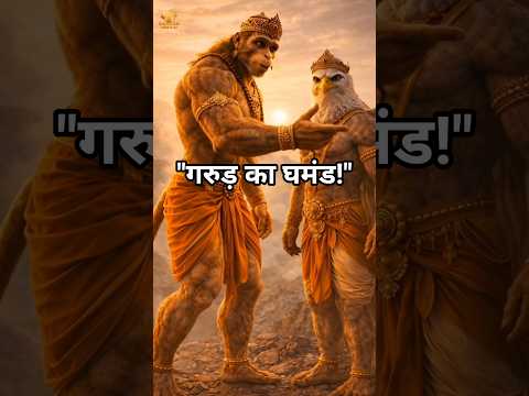 गरुड़ का घमंड हनुमान जी ने कैसे तोड़ा? #garuda #hanumanji #hindumythology