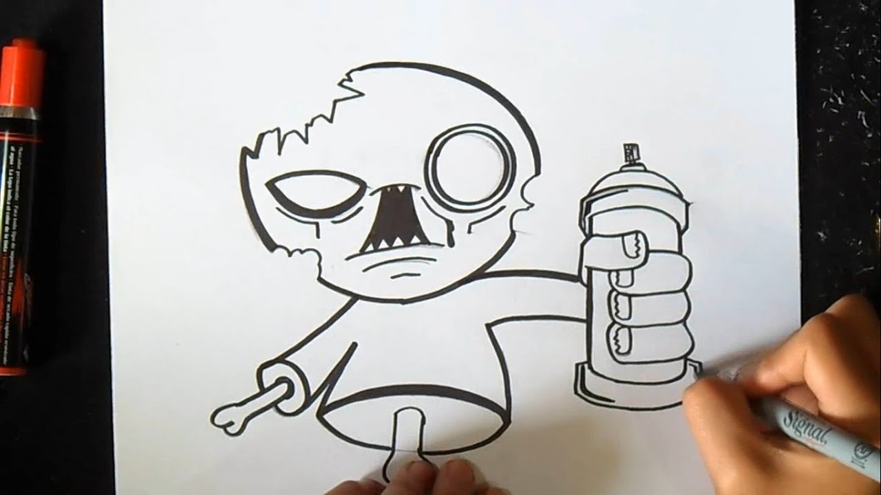 Dibujos De Graffiti Para Imprimir Y Colorear Pintar Imagenes