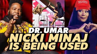 Celebrity Dr  Umar WARNS Nicki Minaj Is Being USED After Turning Point Speech! 🚨 Net Worth