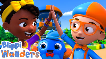 Having Fun in the Sun 😎| Blippi Wonders | Science Cartoons For Kids| Moonbug Kids - Our Green Earth